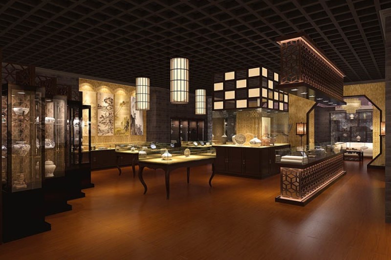 南京古董店专业装修(古董店装修设计让店面更引人注目)南京博妍装饰